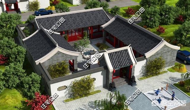 喜欢中式庭院和建筑，怎么设计房子？