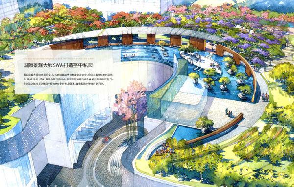 深圳中心·天元的园林设计