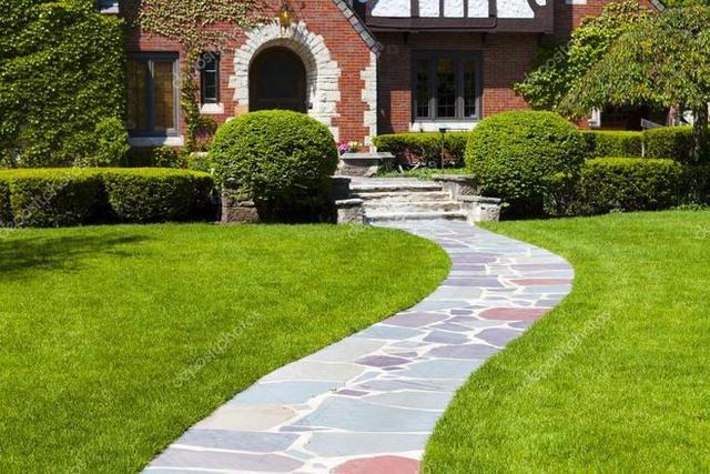 想设计一个庭院路径，怎么设计比较好看？