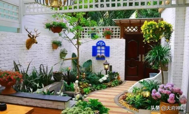 农村小院子怎么设计简约的小花园？