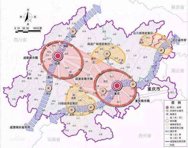 西安、郑州、武汉、成都和重庆哪个是中西部最大城市？