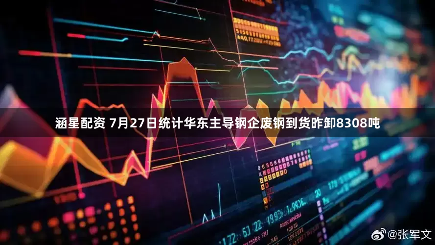 涵星配资 7月27日统计华东主导钢企废钢到货昨卸8308吨